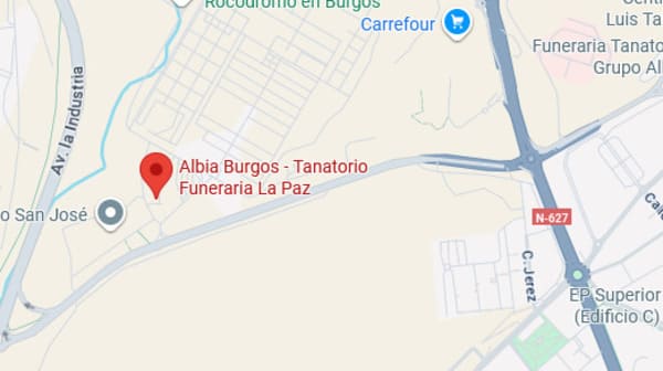 Tanatorio Funeraria La Paz en Burgos