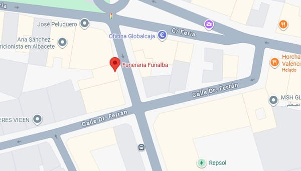 ¿Cómo Llegar a la Funeraria Funalba en Albacete?