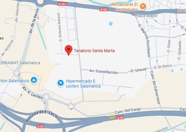 Cómo Llegar al Tanatorio Santa Marta en Salamanca