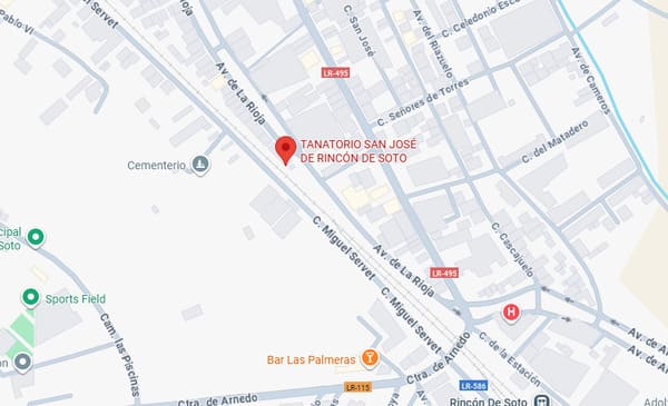 Cómo Llegar al Tanatorio de Rincón de Soto en La Rioja
